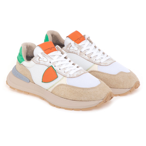 Sneaker Philippe Model Antibes in camoscio e tessuto - 2