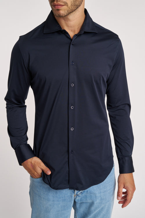 Camicia manica lunga People Of Shibuya in tessuto tecnico