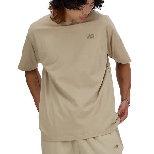 T-shirt New Balance in cotone con logo ricamato - 1
