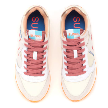 Sneaker Sun68 Jaki Concept in camoscio e tessuto - 5