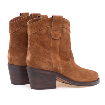 Tronchetto texano Via Roma 15 in camoscio - 3