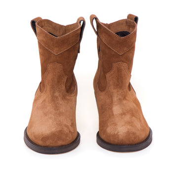 Tronchetto texano Via Roma 15 in camoscio - 5