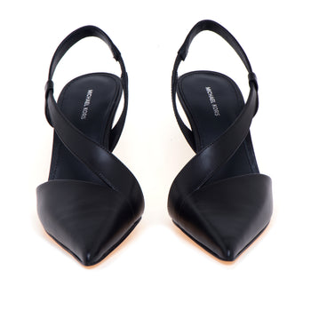 Michael Kors Jaida Pump in pelle con tacco 75 mm - 5