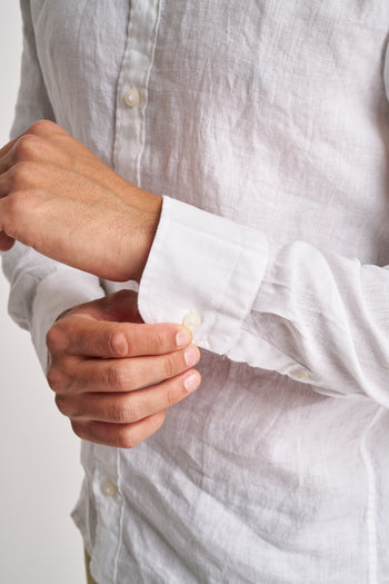Camicia Bastoncino in lino - 5