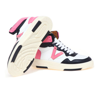 Sneaker Via Roma 15 basket alta in pelle - 4