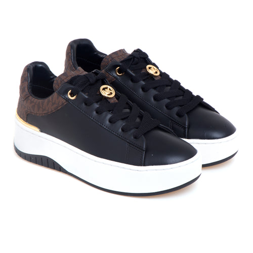 Sneaker Michael Kors "Dottie Lace Up" in pelle con maxi platform - 2