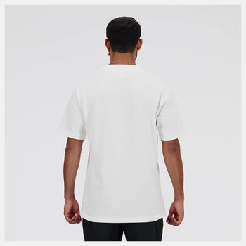 T-shirt New Balance in cotone con logo ricamato - 5