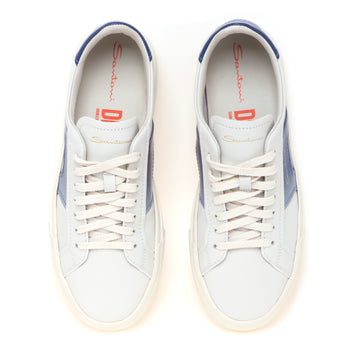 Sneaker Santoni DBS in pelle sfumata - 5