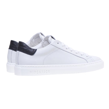 Hide & Jack leather sneaker with coconut heel tab - 3