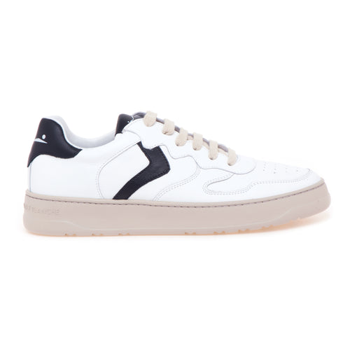 Sneaker Voile Blanche Layton 01 in pelle