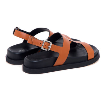 Sandalo basso Guglielmo Rotta in pelle a taglio vivo - 3