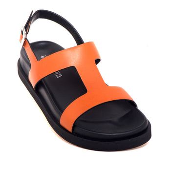 Sandalo basso Guglielmo Rotta in pelle a taglio vivo - 4