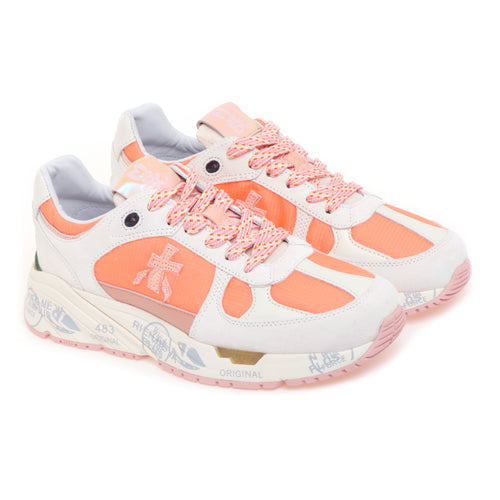 Sneaker Premiata Mase in camoscio e tessuto - 2