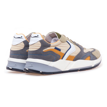 Sneaker Voile Blanche Club19 in camoscio e tessuto - 3