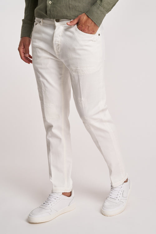 Jeans Raggae Pt Torino in denim con strappature - 2