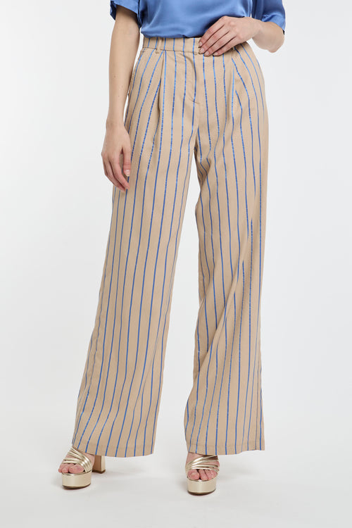 Pantalone a palazzo Kaos in viscosa
