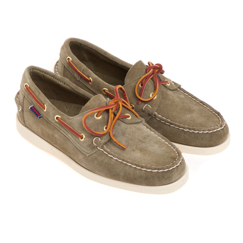 Mocassino da barca Sebago Portland artisan in camoscio - 2