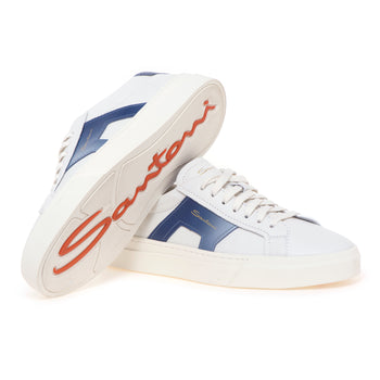 Sneaker Santoni DBS in pelle sfumata - 4