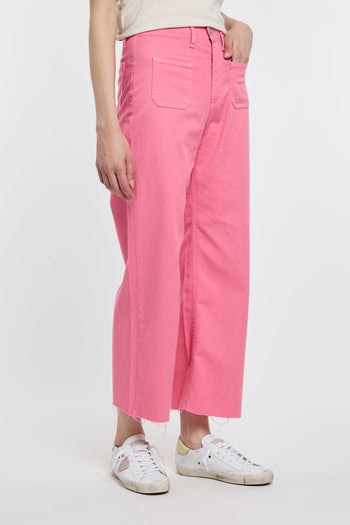 Pantalone cropped GSD - God Save Denim con tasche toppa - 3