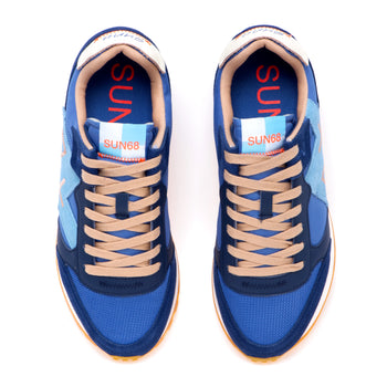 Sneaker Sun68 Jaki Concept in camoscio e tessuto - 5