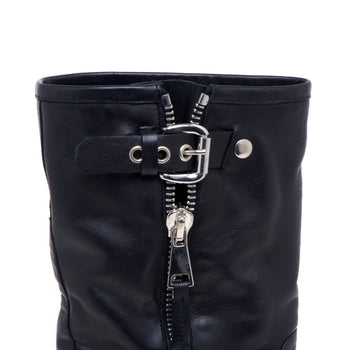 Stivaletto biker in pelle Strategia - 4