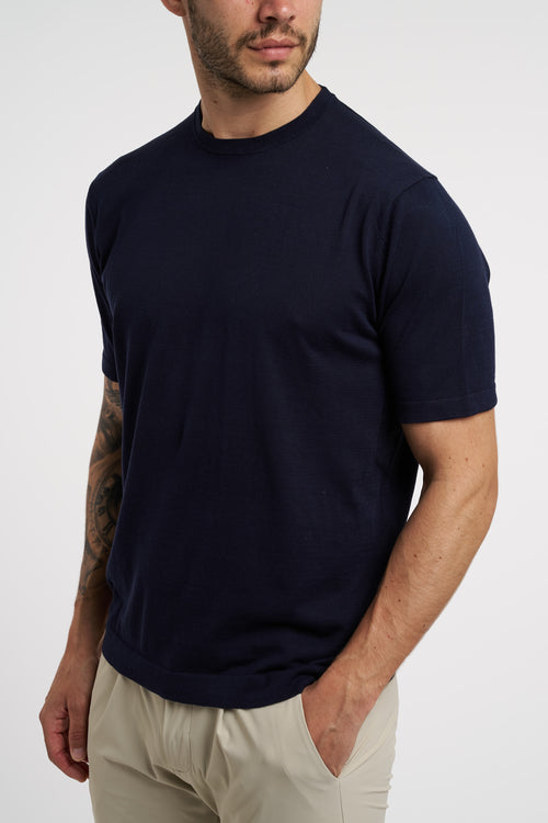 T-shirt People Of Shibuya in filato misto cotone,lino e seta - 2