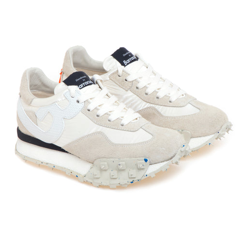 Sneaker Barracuda "Jolt" in camoscio e tessuto - 2