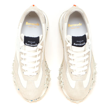 Sneaker Barracuda "Jolt" in camoscio e tessuto - 5