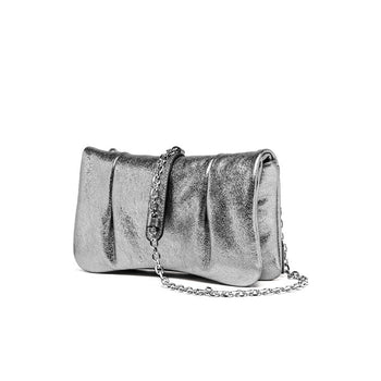 Pochette Gianni Chiarini modello Glenda in pelle laminata con tracolla - 3