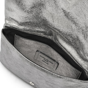 Pochette Gianni Chiarini modello Glenda in pelle laminata con tracolla - 4