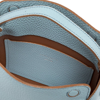 Borsa a spalla Gianni Chiarini "Penelope" in pelle martellata - 3