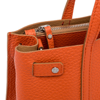 Borsa Gianni Chiarini "Altea" in pelle martellata con tracolla - 5