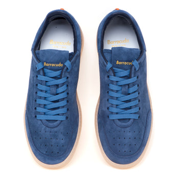 Sneaker Barracuda "Guga" in camoscio sfoderato supersoft - 5