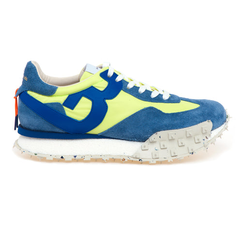Sneaker Barracuda "Jolt" in camoscio e tessuto