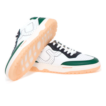 Sneaker Barracuda "Earving" in pelle - 4