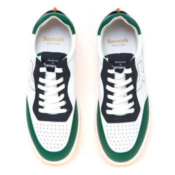 Sneaker Barracuda "Earving" in pelle - 5
