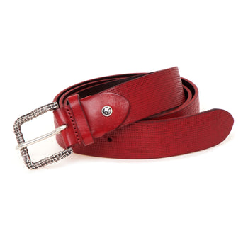 Cintura Gavazzeni in pelle stampata - 4