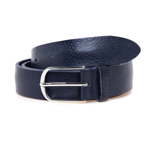 Cintura Gavazzeni "Tevere" in pelle H. 30 mm con fibbia lucida