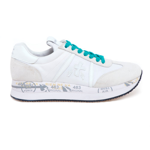 Sneaker Premiata Conny in camocio e tessuto - 1