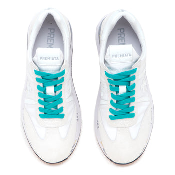 Sneaker Premiata Conny in camocio e tessuto - 5