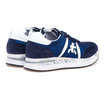 Sneaker Premiata Conny in camoscio e tessuto retinato - 3