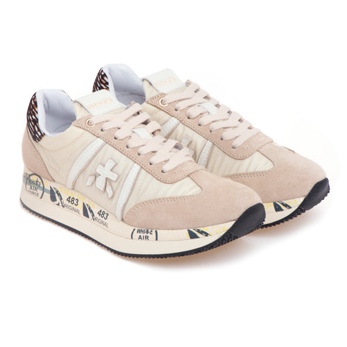Sneaker Premiata Conny in camoscio e tessuto - 2