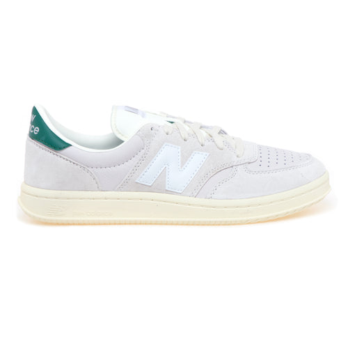 Sneaker New Balance T500 in camoscio e nabuck