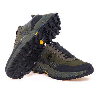 Sneaker Premiata Devin in tessuto e gomma termosaldata - 4