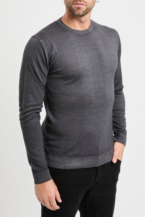 Maglia girocollo Daniele Fiesoli in lana merino extrafine - 2