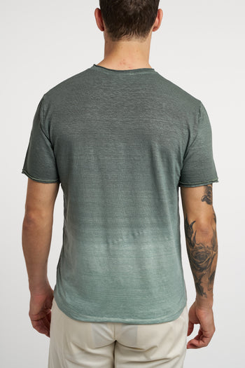 T-shirt Daniele Fiesoli in jersey di lino elasticizzato - 4