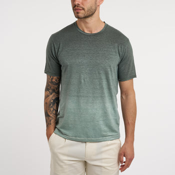 T-shirt Daniele Fiesoli in jersey di lino elasticizzato - 6