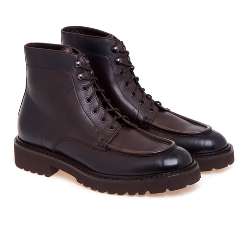 Anfibio Doucal's in pelle con cucitura norvegese - 2