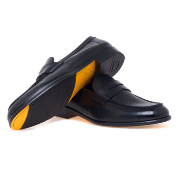 Mocassino penny Doucal's in pelle nera - 4