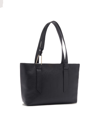 Borsa shopping Coccinelle Malory Medium in pelle martellata - 3